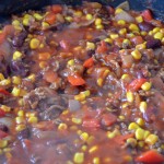 Chili con carne op zijn Weightwatchers