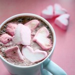Warme chocolademelk voor Valentijn