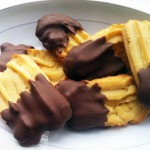 Spritsen met chocolade