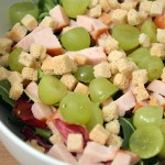 snelle kleurrijke salade