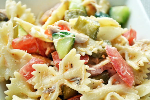 Wonderbaar Pasta maaltijdsalade - OhMyFoodness NE-39