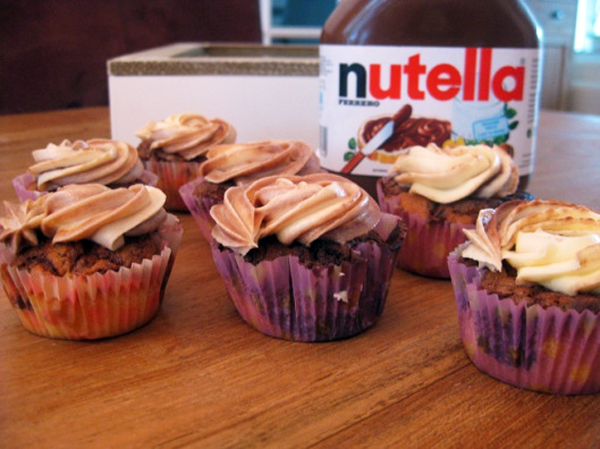 nutella-cupcakes