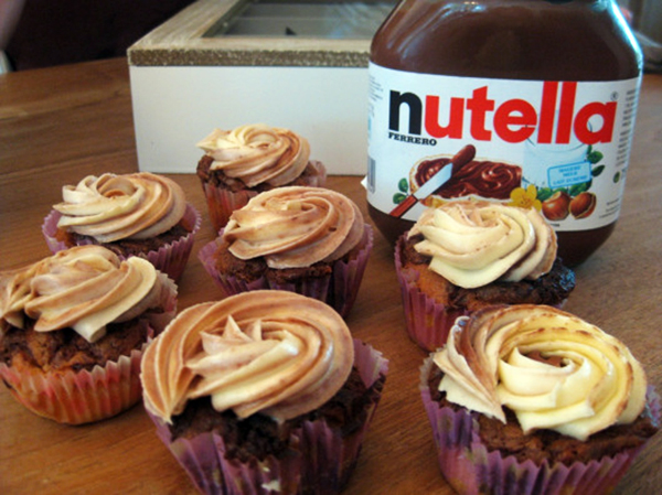 nutella-cupcakes