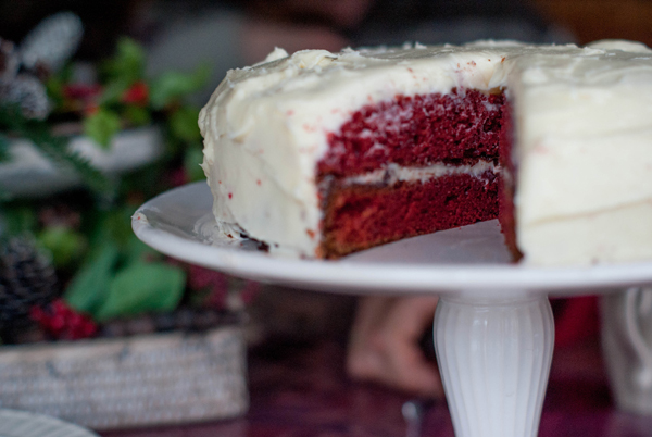 Oh So Red Velvet cake