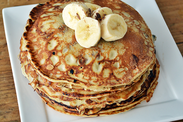 chocolatchip banaan pannekoekjes