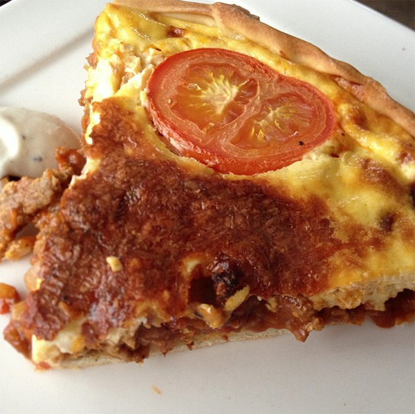 bolognese quiche