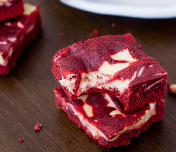 red velvet cheesecake brownies