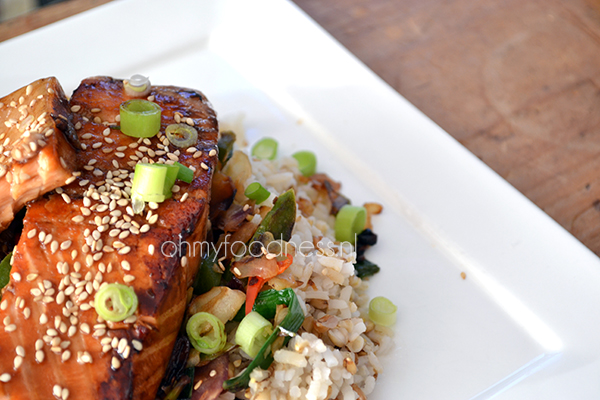 Zalm Teriyaki 