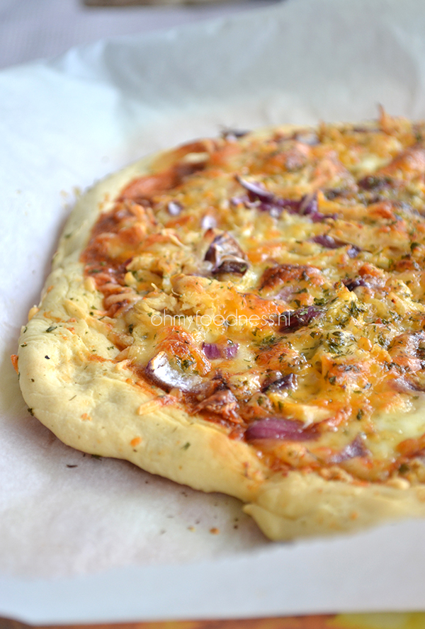 buffalo chicken pizza 