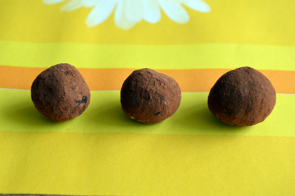 pure chocoladetruffels 