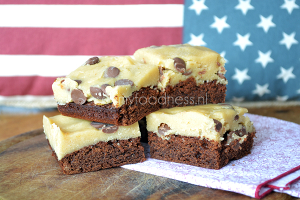 cookiedough brownies 