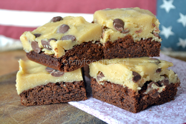 cookiedough brownies 