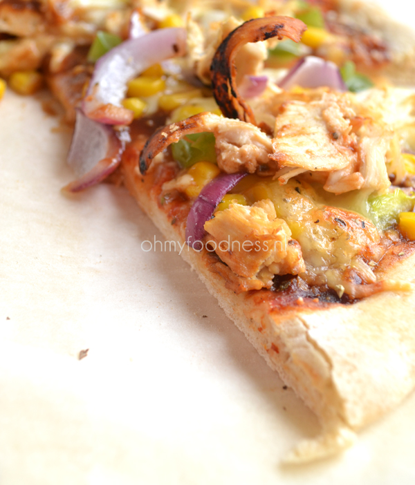 bbq chicken pizza