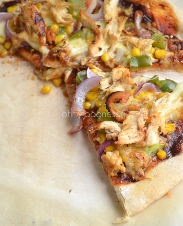 bbq chicken pizza