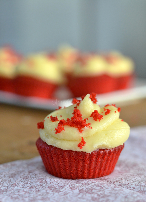 red velvet cupcakes