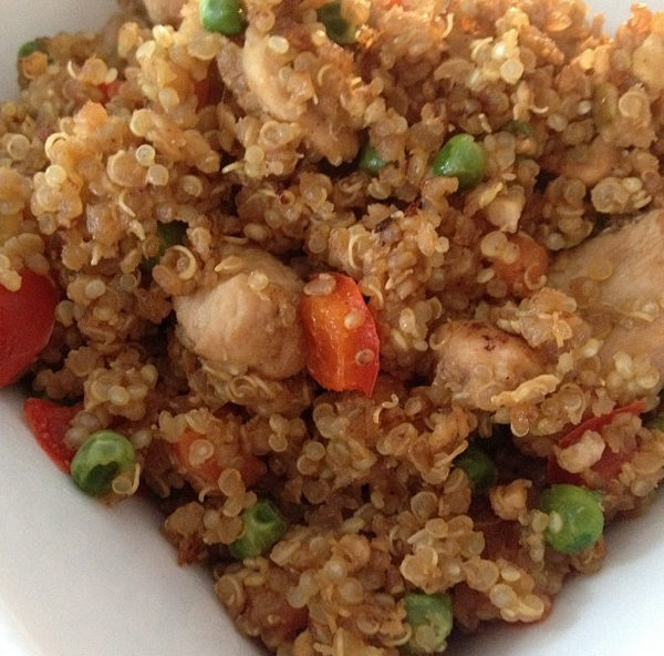 Quinoa fried rice