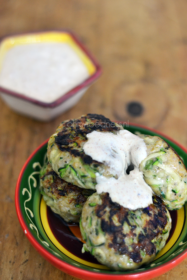 Ottolenghi's kip-courgetteburgers