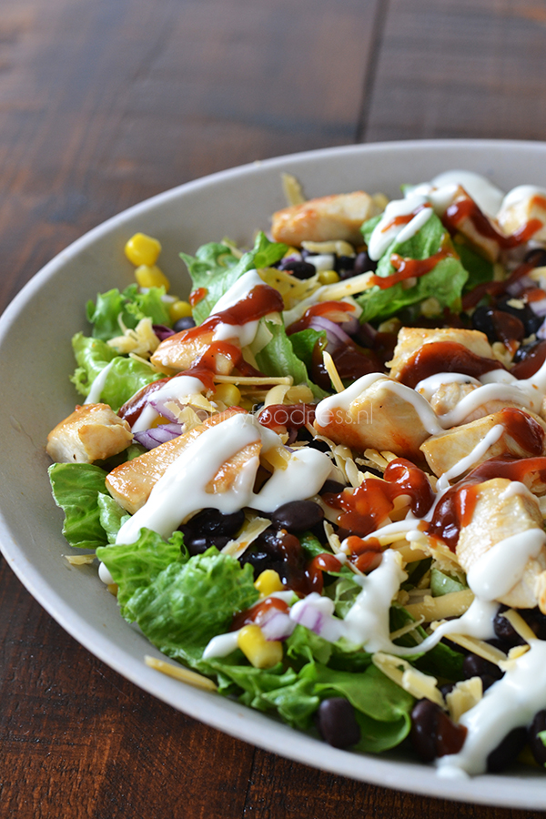 BBQ Chicken Salade