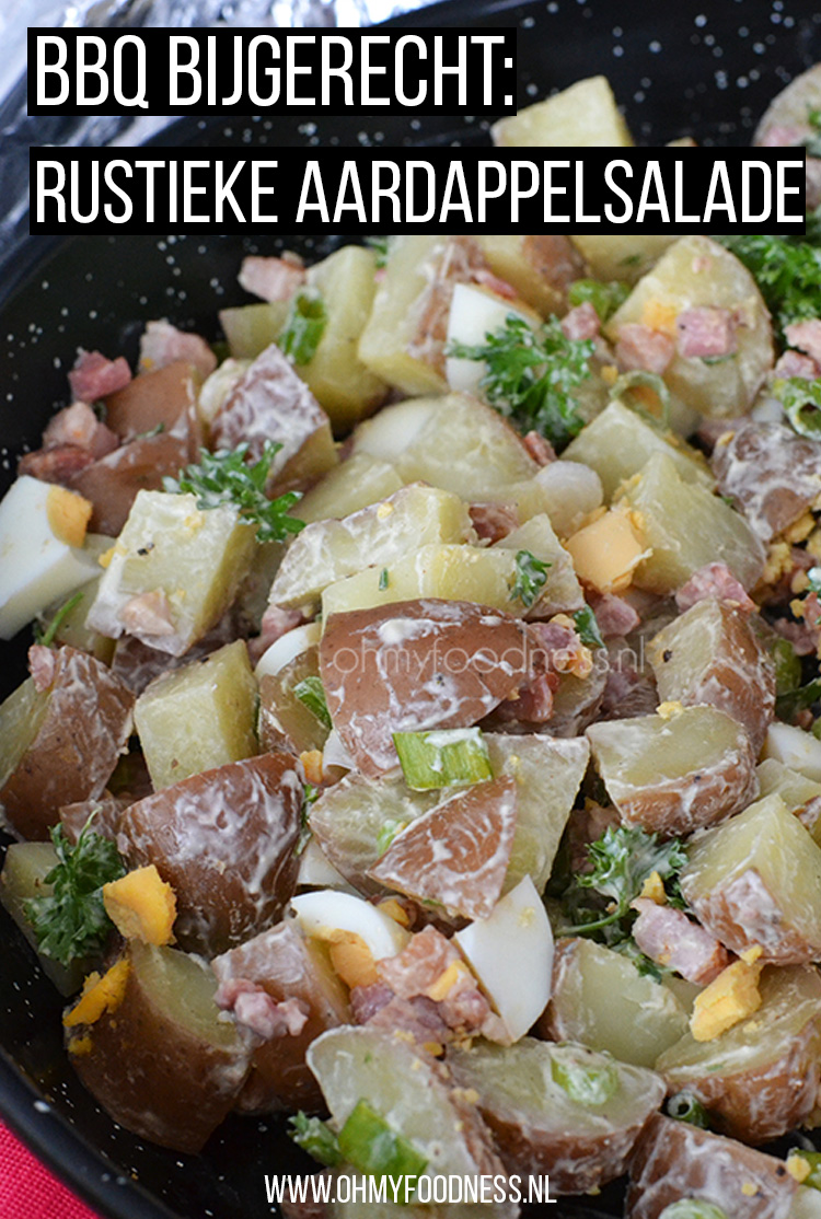 BBQ bijgerecht: rustieke aardappelsalade