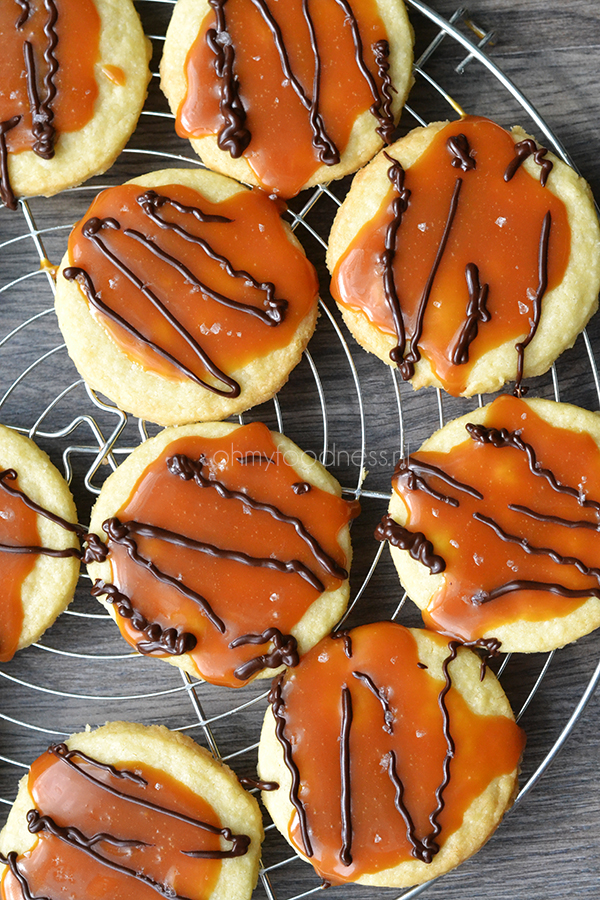 koekjes met salted caramel