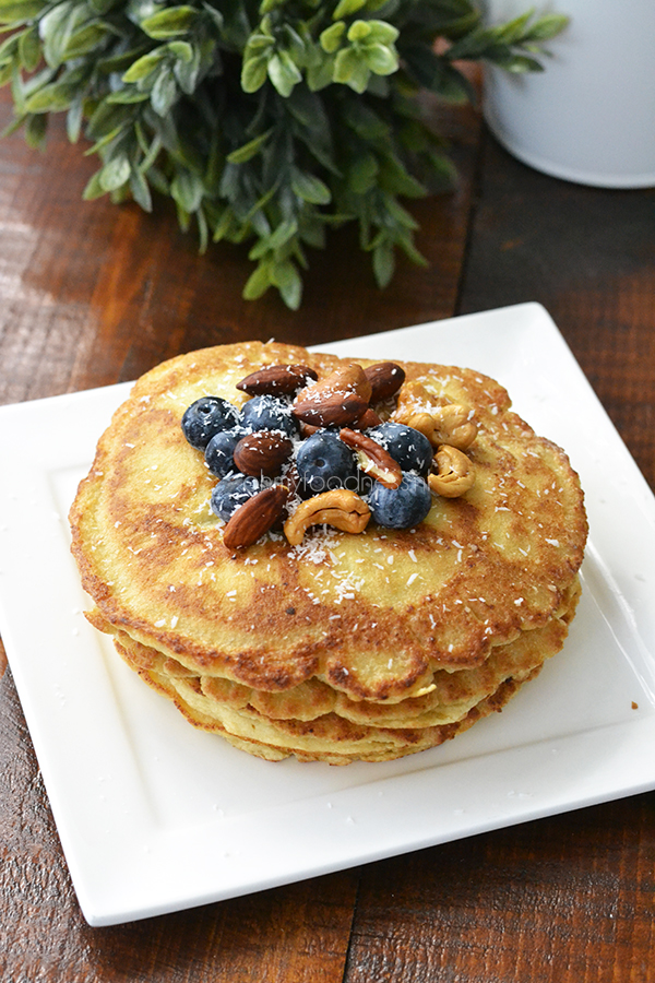 Zuivelvrije amandelpannenkoekjes