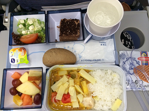 China Airlines eten