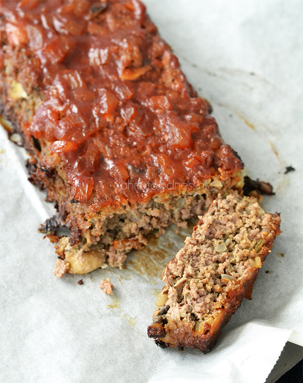 Glutenvrij meatloaf