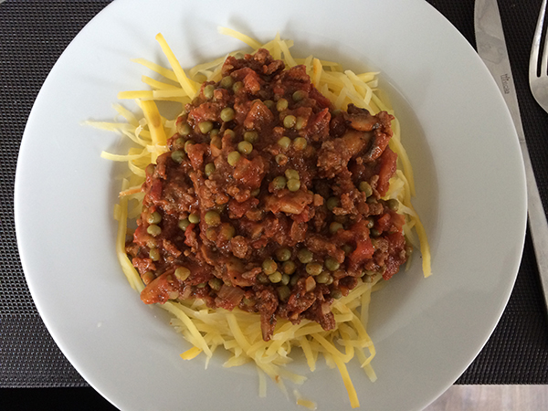 Spaghetti bolognese