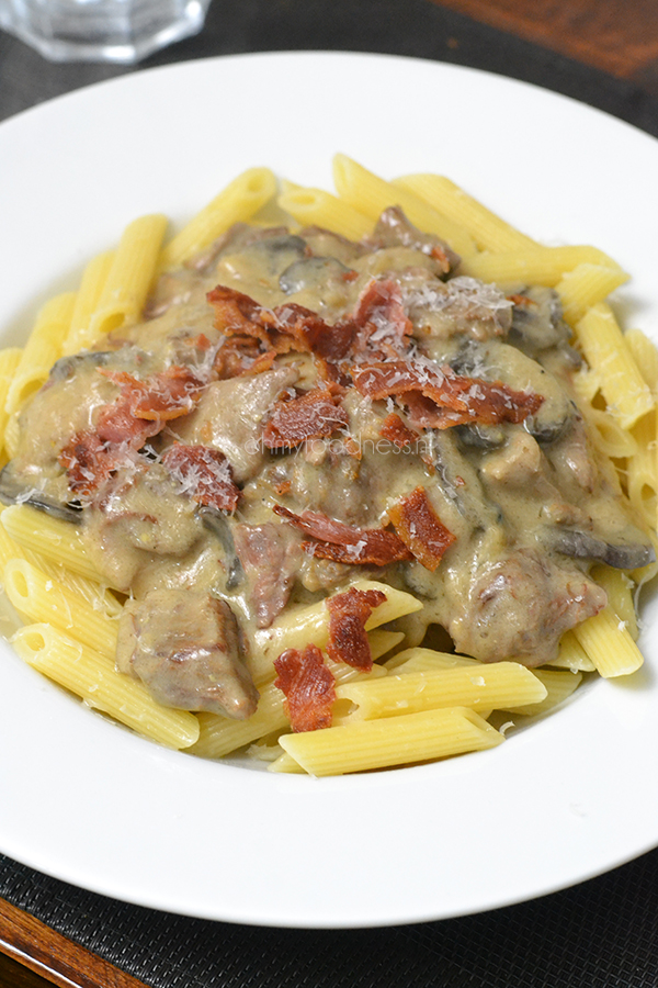 Boeuf Stroganoff uit de slowcooker