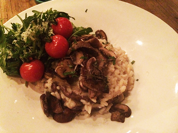 Risotto al funghi Pepolino