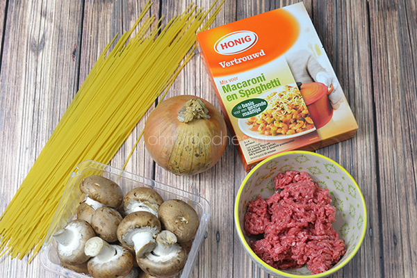 Spaghetti van vroeger