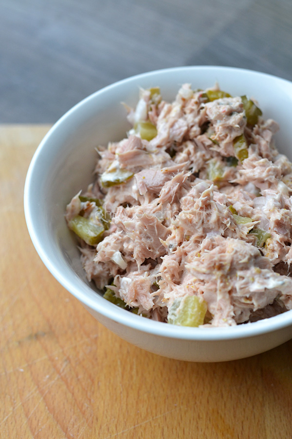 Tonijnsalade voor op brood