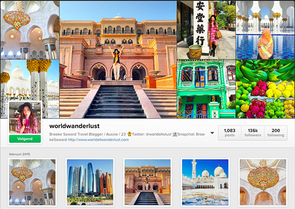 Mijn favoriete Travel Instagramaccounts