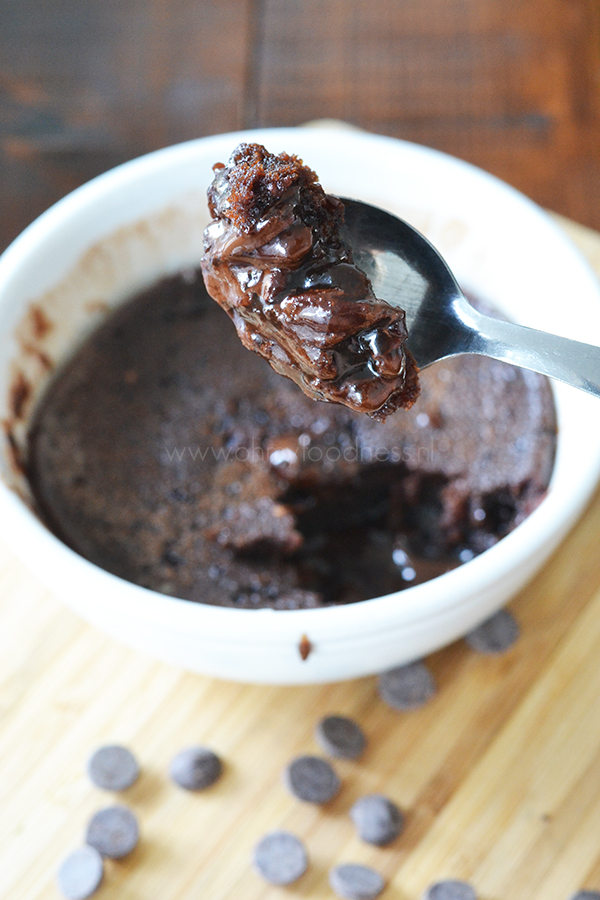 Brownie in a mug