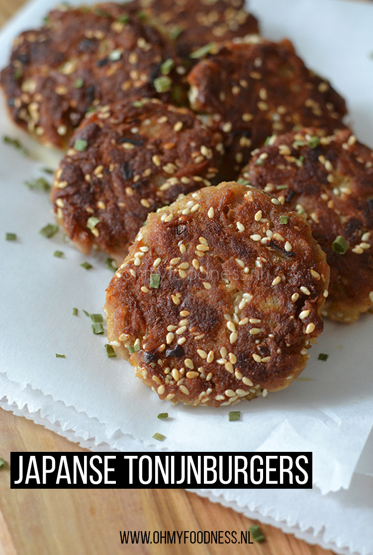 Japanse tonijnburgers