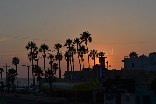 Zonsondergang Los Angeles