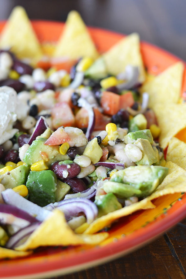 Mexicaanse bonensalade