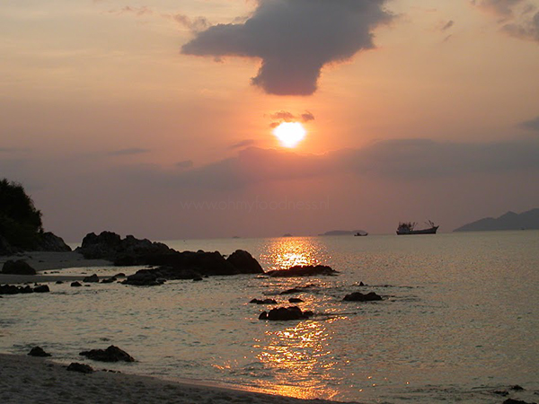 Zonsondergang Thailand