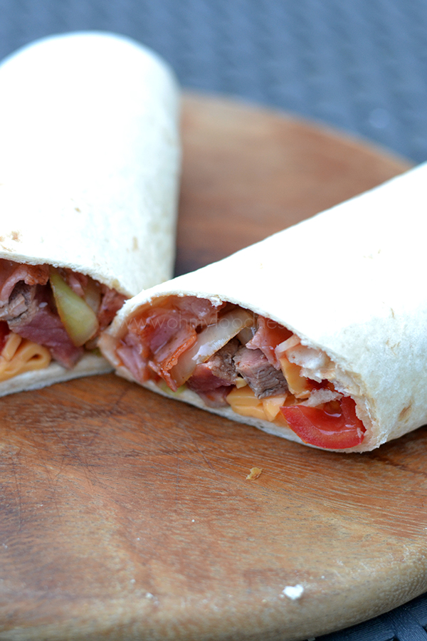 Philly Cheese Steak Wraps