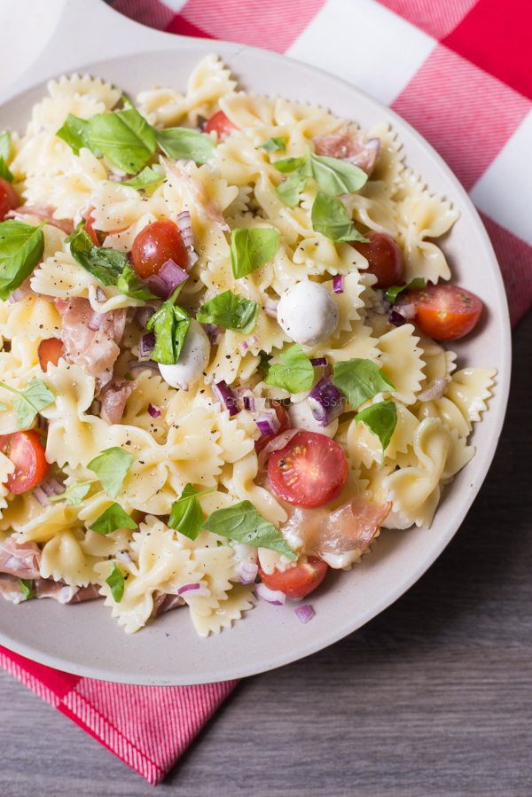 Caprese Pastasalade