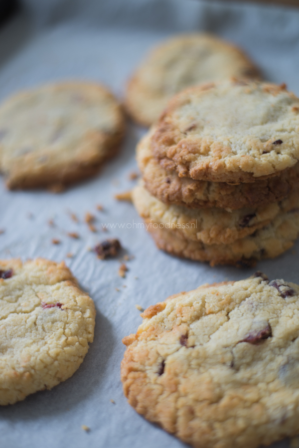 Cranberry Kokoskoekjes