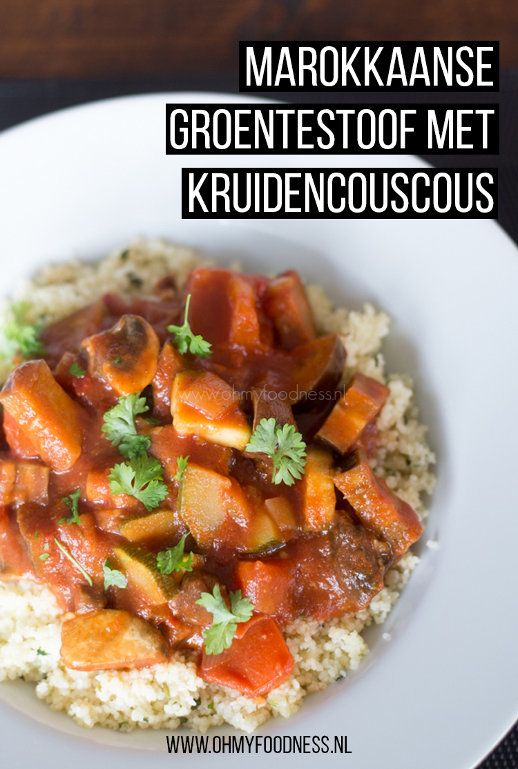 Marokkaanse groentestoof met kruidencouscous