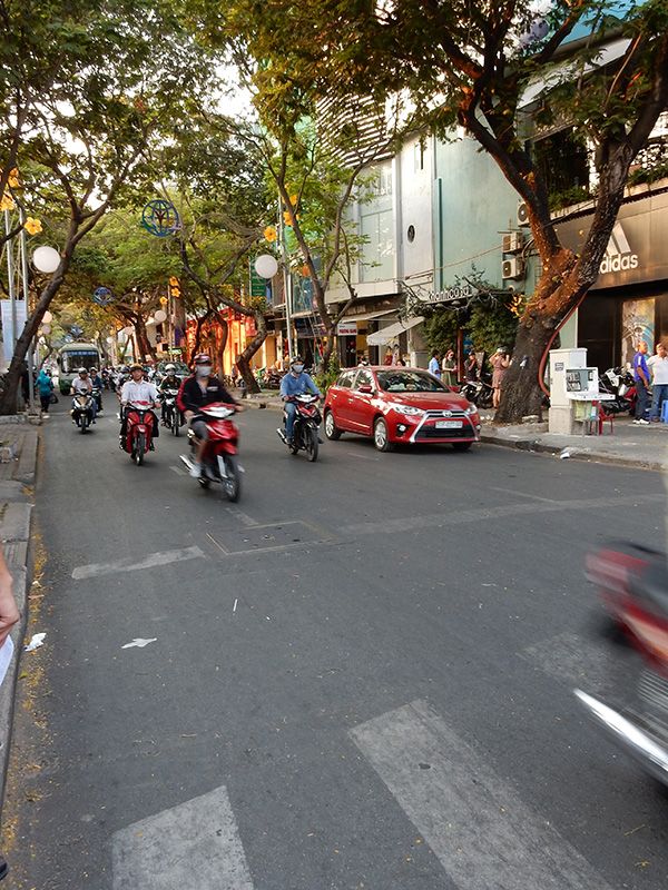 Het Vietnamese Straatbeeld