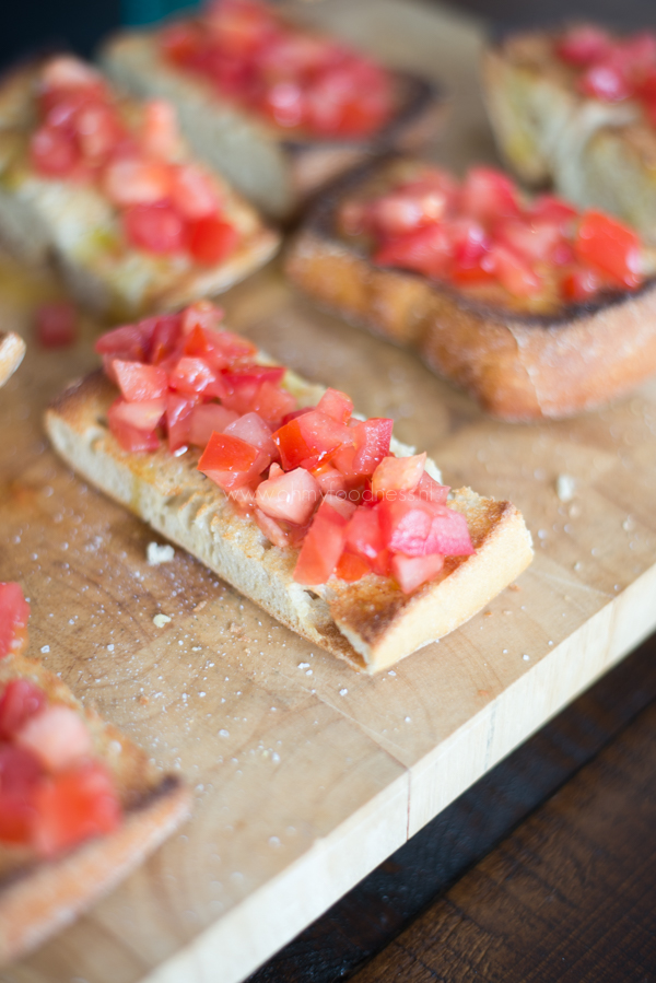 Pan con Tomate