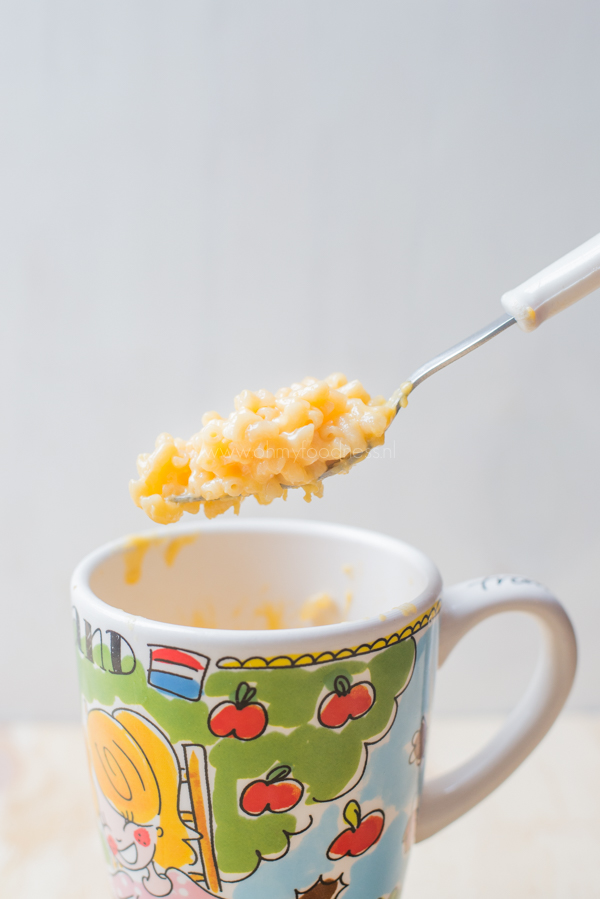 Mac & Cheese in a mug