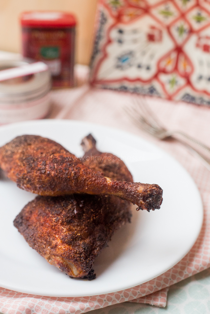 Geroosterde paprikakip uit de oven