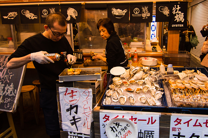 Tsukiji vismarkt