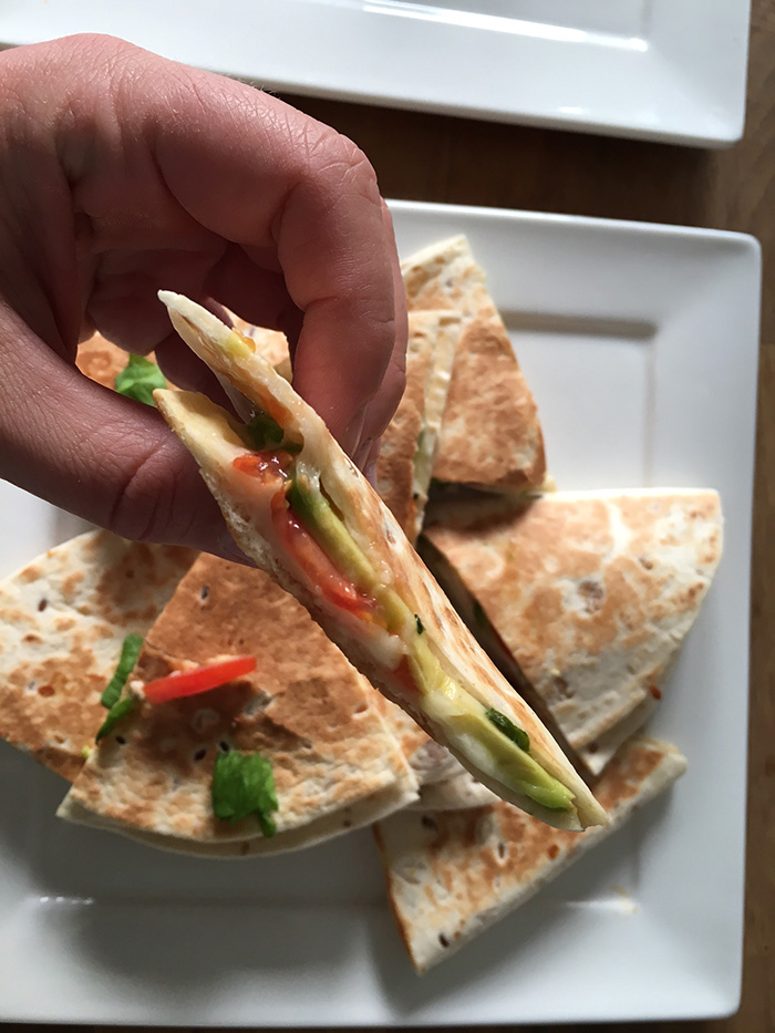 quesadillas