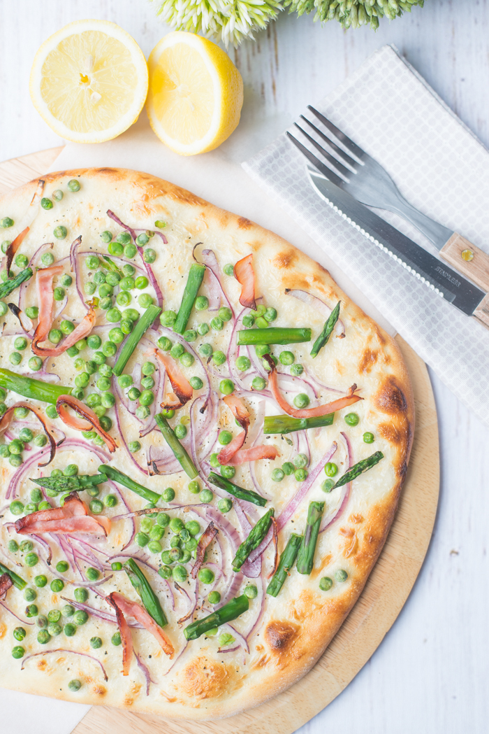 Lente flammkuchen