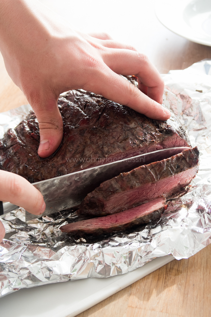 Picanha van de BBQ